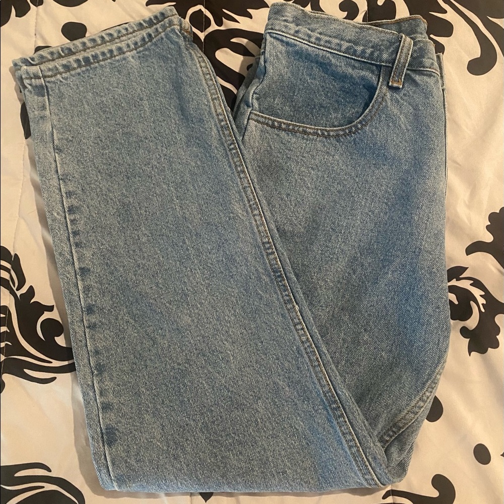 Baggy, Low Waisted, Light Denim Jeans